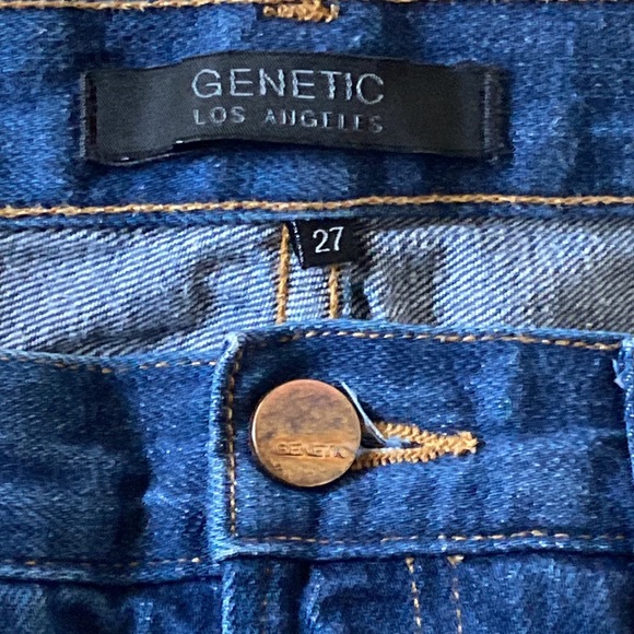 genetic jeans / denim with raw hem - Picture 4 of 7